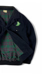 Vintage Adidas Wollblouson Late 80s Made In France Mit Wolle&Mohair By Ventex Dunkelblau D46 M-L