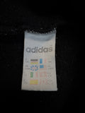 90s Adidas 1/4-Zip Fleecejacke Basic Schwarz XS-S