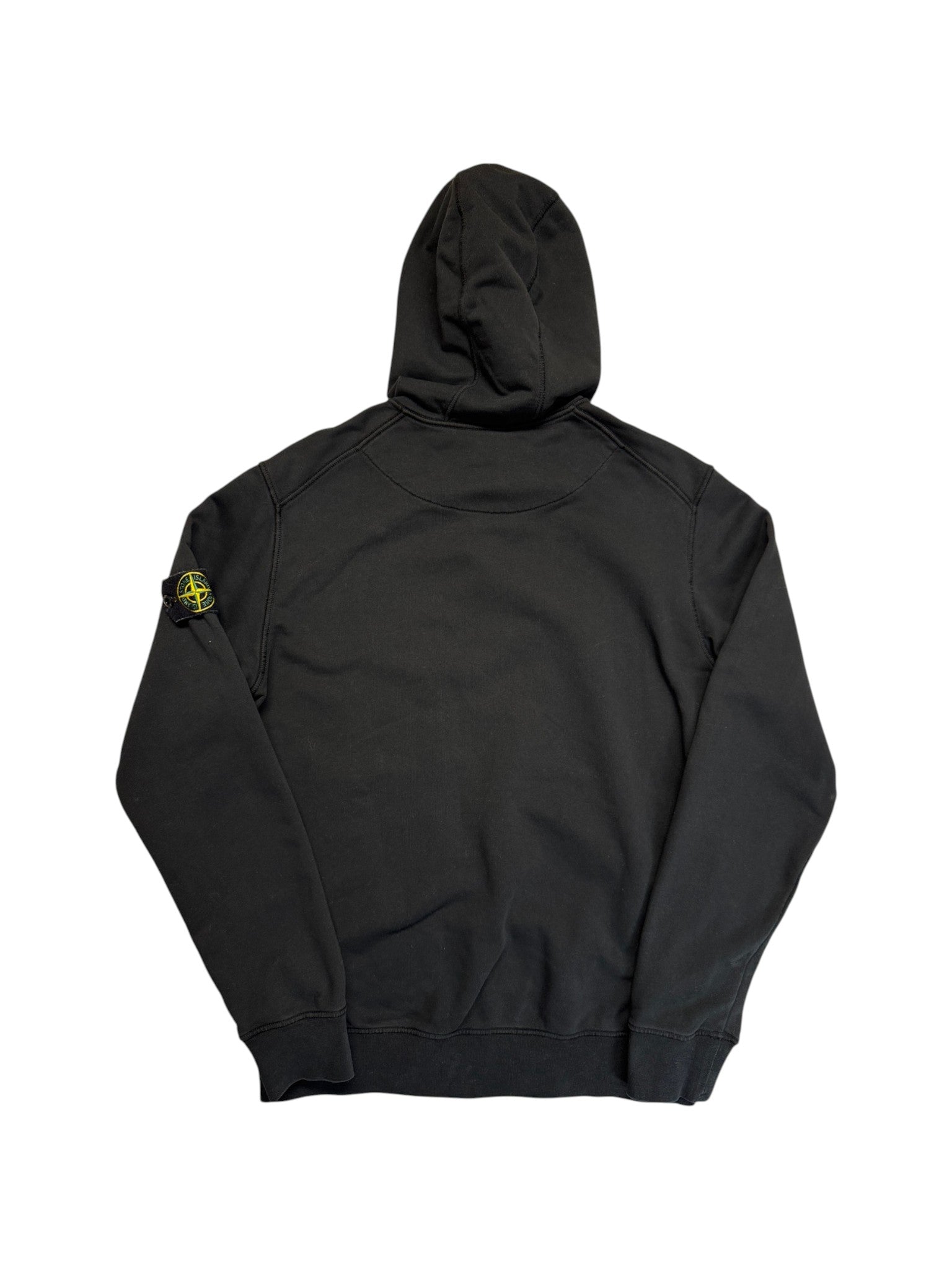 SS21 Stone Island Full Zip Hoodie Schwarz L - RareRags