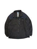 90s Jack Wolfskin Full-Zip Fleecejacke Basic Schwarz L-XL
