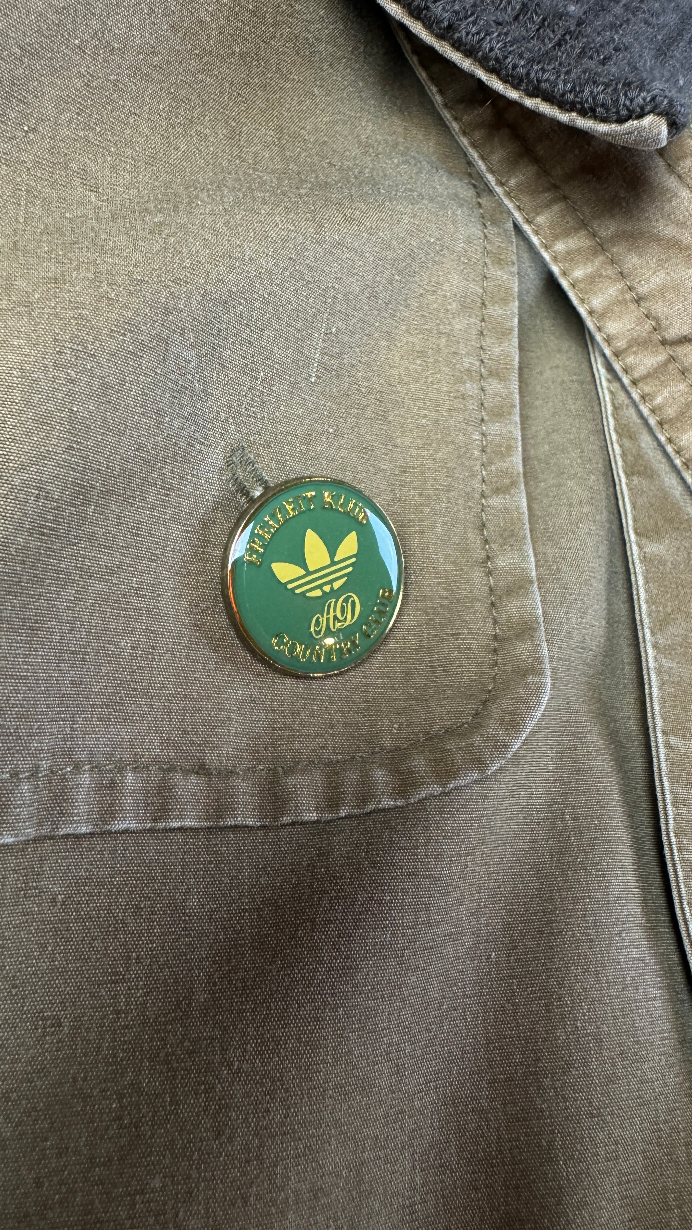Adidas Blouson 00s Sample "AD"-Stickerei Braun 50 M