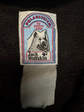 90s Jack Wolfskin Full-Zip Fleecejacke Basic Schwarz L-XL