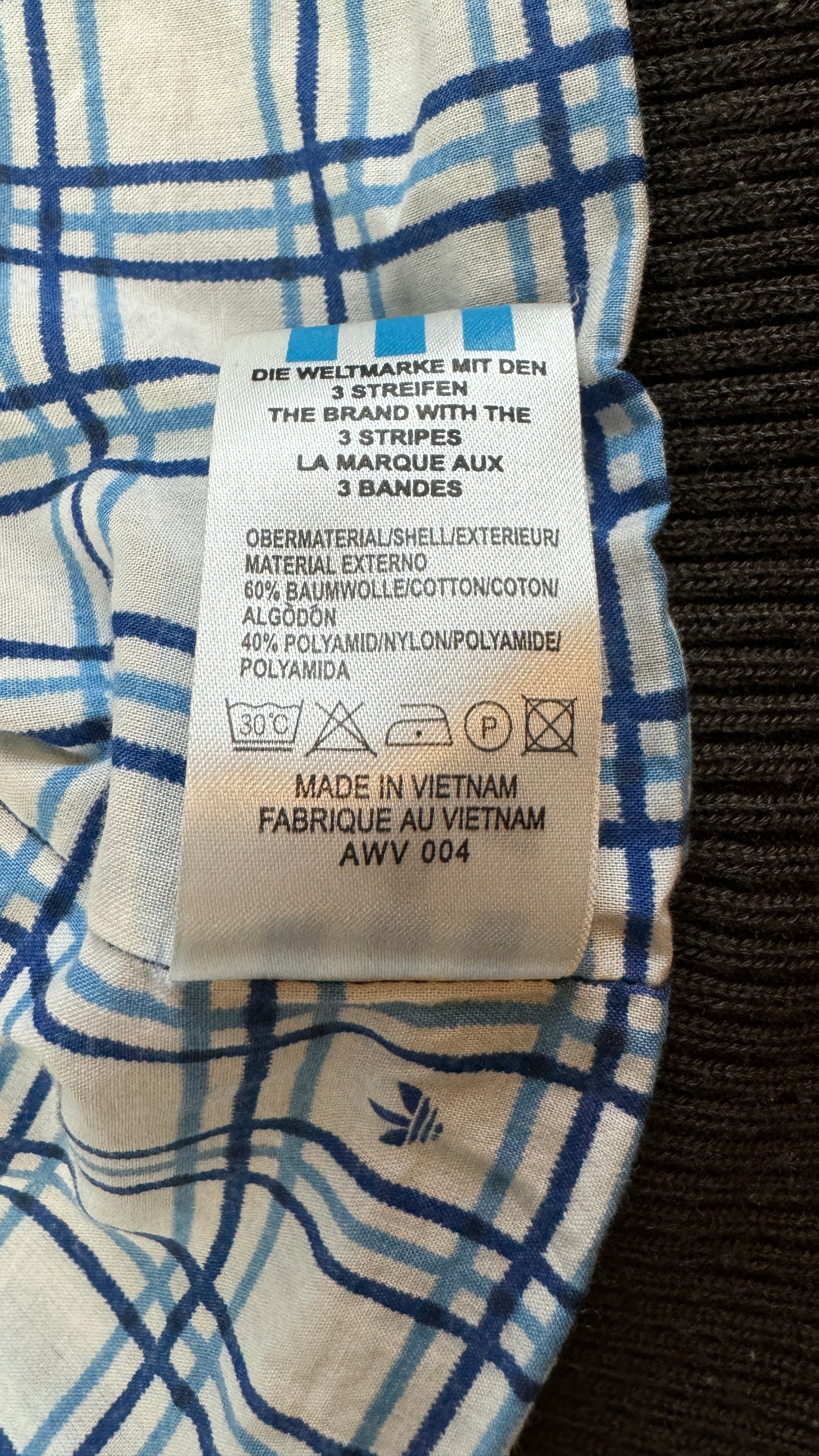 Adidas Blouson 00s Sample "AD"-Stickerei Braun 50 M