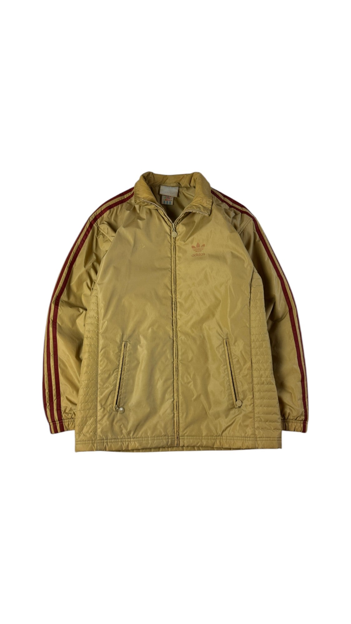 Adidas Jacke 2000 Braun Rot XS-M
