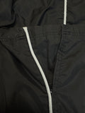90s Nike Trackpants Side Zip Pocket Schwarz M