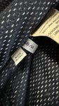 Iceberg Blouson 00s Schurwolle Lampo Zip Made In Italy Dunkelblau 48/M