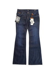 00s Dolce&Gabbana Jeans "Hotty" Low Rise Flared Deadstock Dunkelblau 29 M-L - RareRags