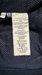 Iceberg Blouson 00s Schurwolle Lampo Zip Made In Italy Dunkelblau 48/M