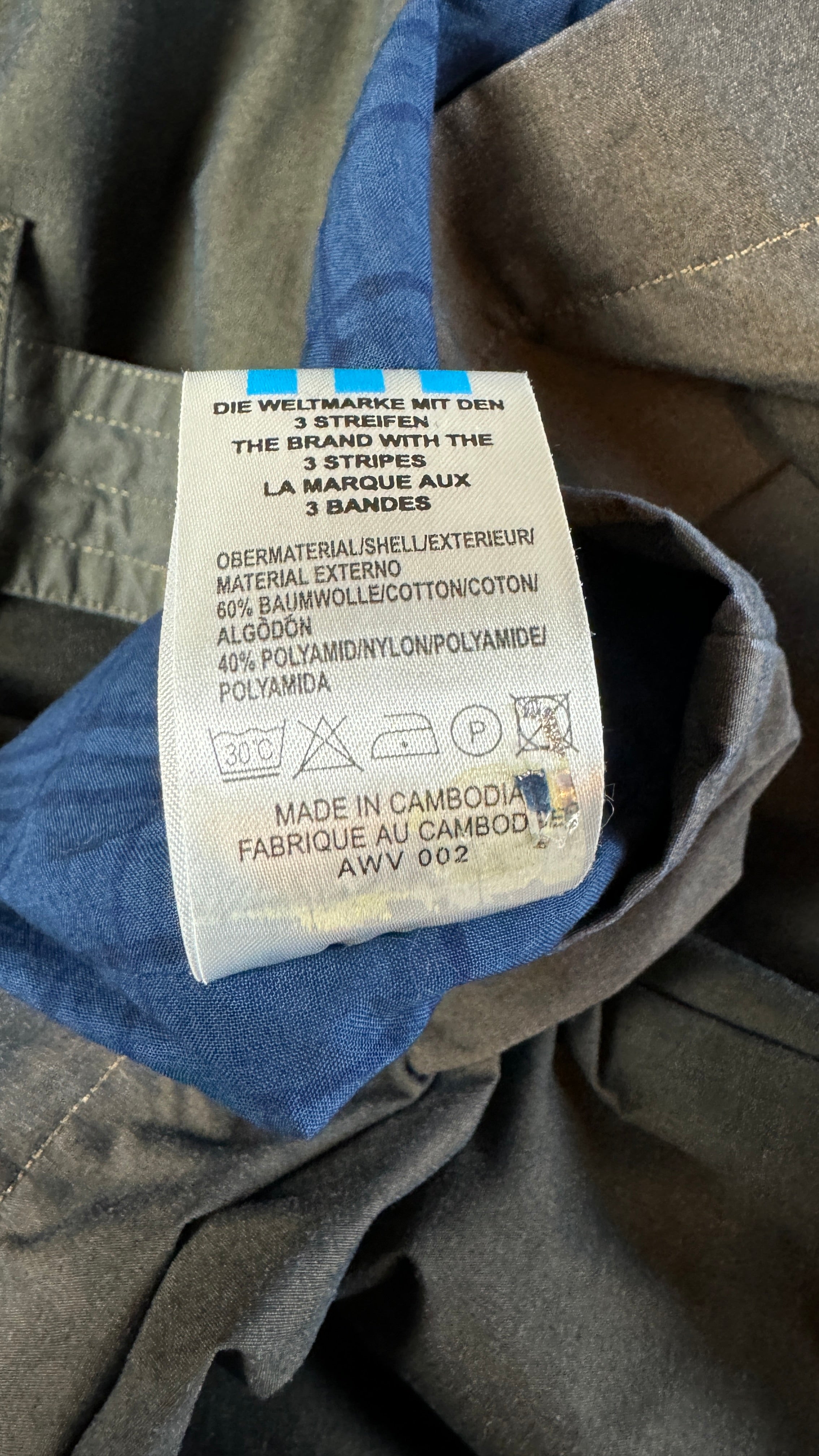 Adidas Trenchcoat 00s Sample Khaki M