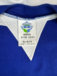 Vintage Erima Trikot #10 Tactel Mikrofaser Blau Weiß XL