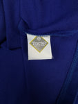 Vintage Erima Trikot #10 Tactel Mikrofaser Blau Weiß XL