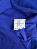 Vintage Erima Trikot #10 Tactel Mikrofaser Blau Weiß XL