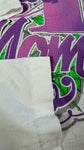 Vintage ShorHillsTee Shirt 90s "Number1Mom" Single Stitch Trashed Weiß L
