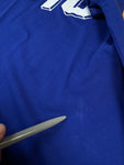 Vintage Erima Trikot #10 Tactel Mikrofaser Blau Weiß XL