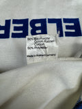 Vintage Erima Trikot Langarm 80s #7 Geschwister Scholl Gymnasium Made In West Germany Weiß Blau L