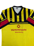 Vintage Erima Trikot 80s #2 Württembergische Versicherung Made In West Germany Gelb Schwarz L