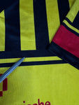 Vintage Erima Trikot 80s #2 Württembergische Versicherung Made In West Germany Gelb Schwarz L