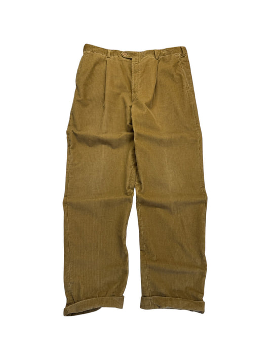 90s Brioni Cordhose Wide Leg Braun 56/XL-XXL