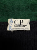 1982 C.P. Company Shawl Neck Knit Sweater Made In Italy Dunkelblau L-XL - RareRags