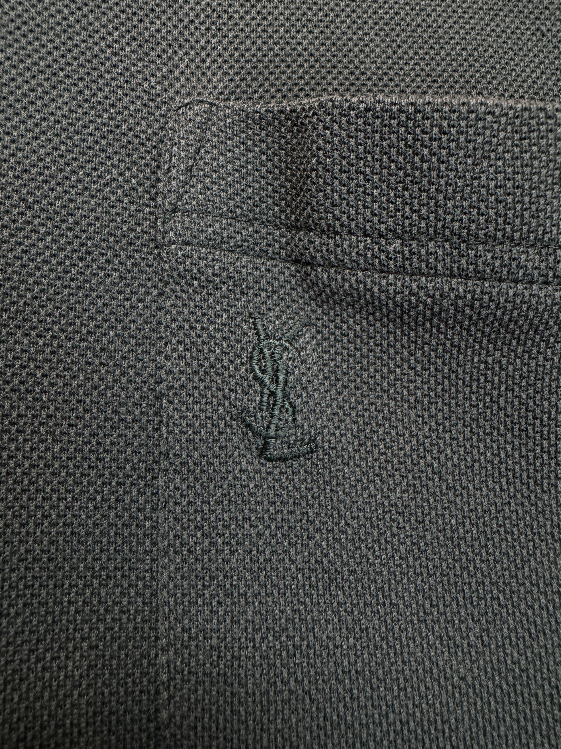 90s Yves Saint Laurent Polo Shirt Grün M - RareRags