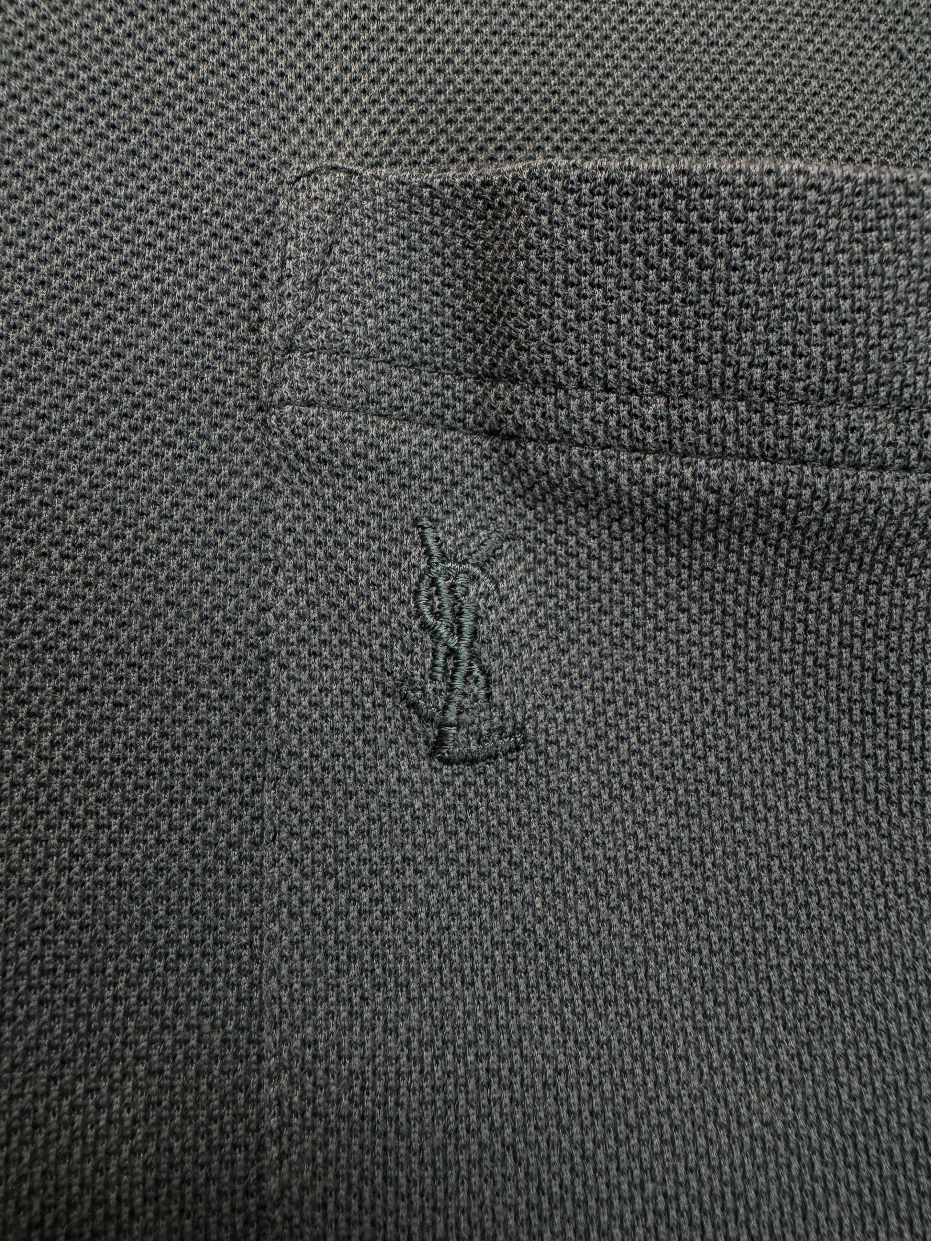 90s Yves Saint Laurent Polo Shirt Grün M - RareRags