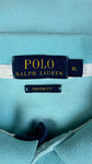 00s Ralph Lauren Poloshirt Big Pony #3 Custom Fit Hellblau XL