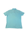 00s Ralph Lauren Poloshirt Big Pony #3 Custom Fit Hellblau XL