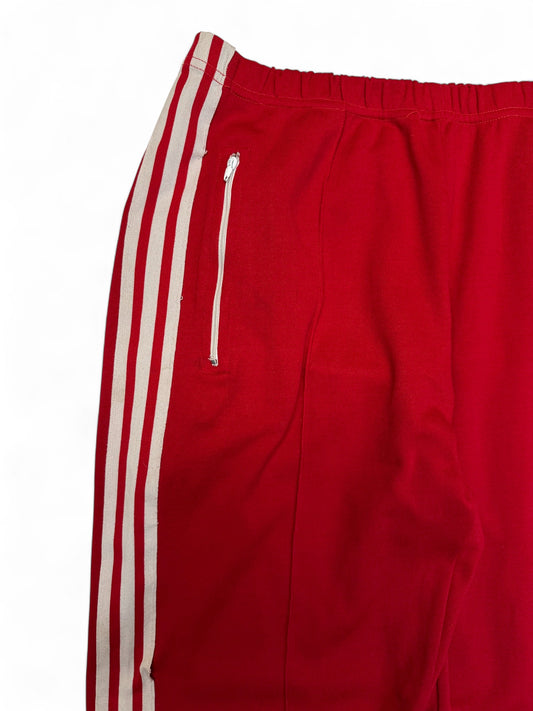 80s Adidas Jogginghose Basic Repairs Rot S