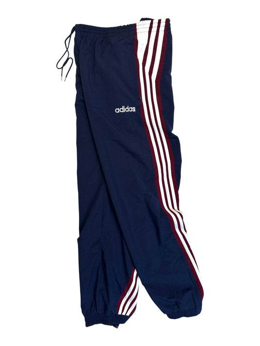 90s Adidas Jogginghose Dunkelblau Rot D7 L-XL