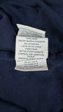 90s Ralph Lauren Poloshirt Big Pony Talon Zip Custom Fit Dunkelblau L