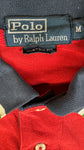 90s Ralph Lauren Poloshirt Crest Logo Custom Fit Rot M