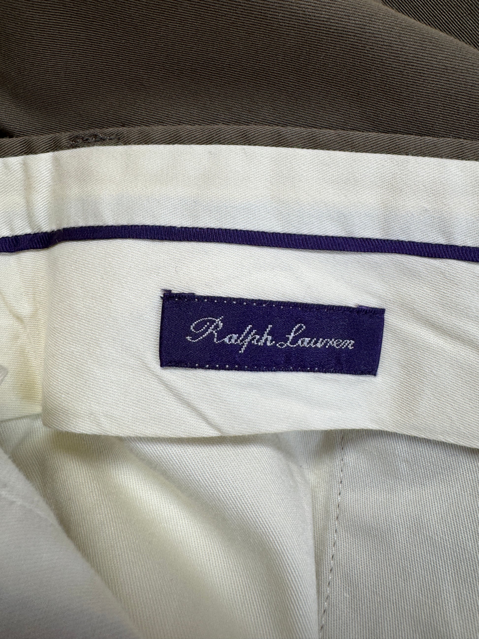 Ralph Lauren Purple Label Chino Beige/Khaki 32 - RareRags