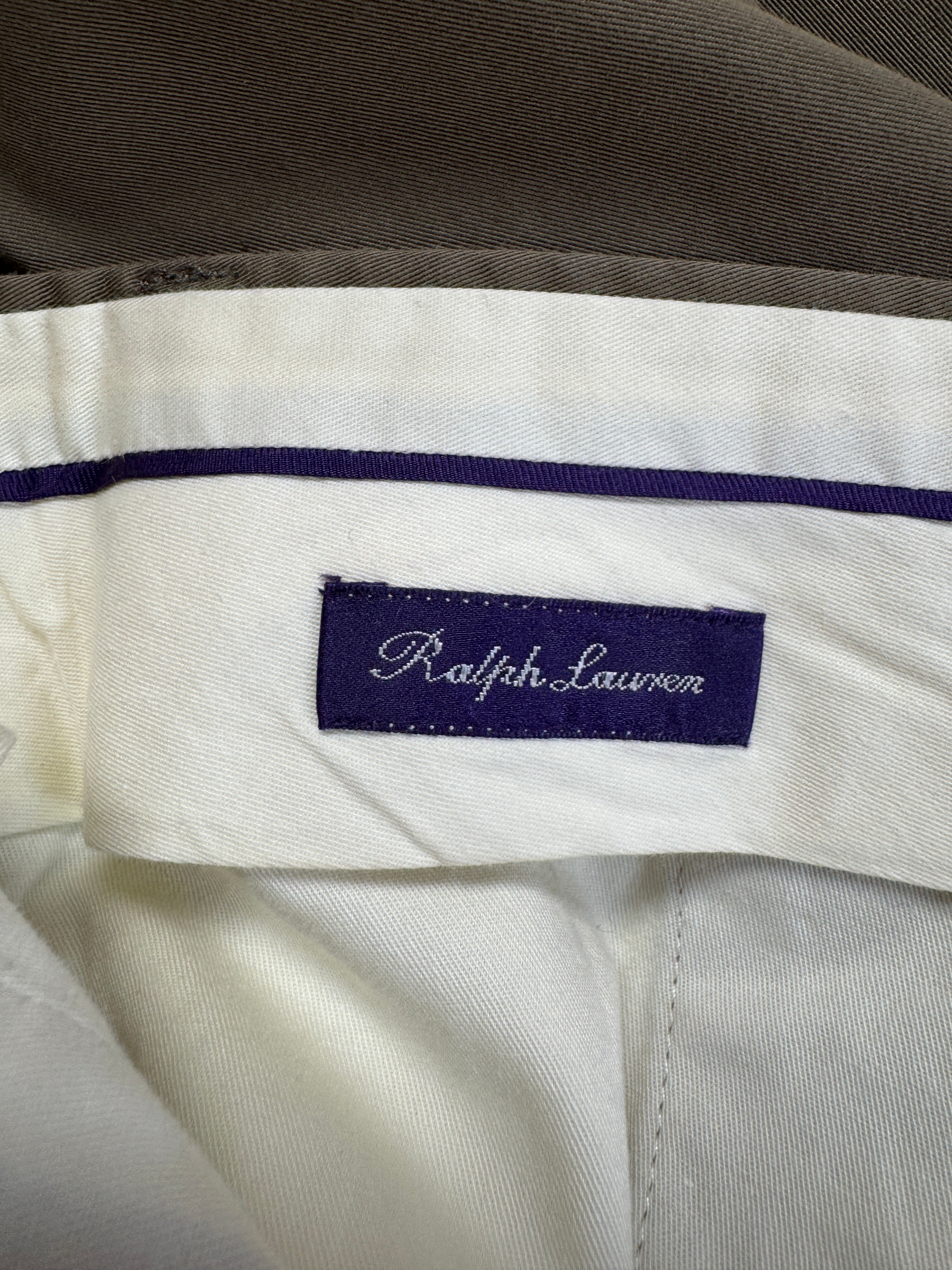 Ralph Lauren Purple Label Chino Beige/Khaki 32 - RareRags
