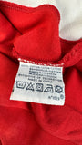 90s Ralph Lauren Poloshirt Crest Logo Custom Fit Rot M