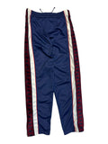 90s Kappa Knopfhose Tear Away Dunkelblau Rot M