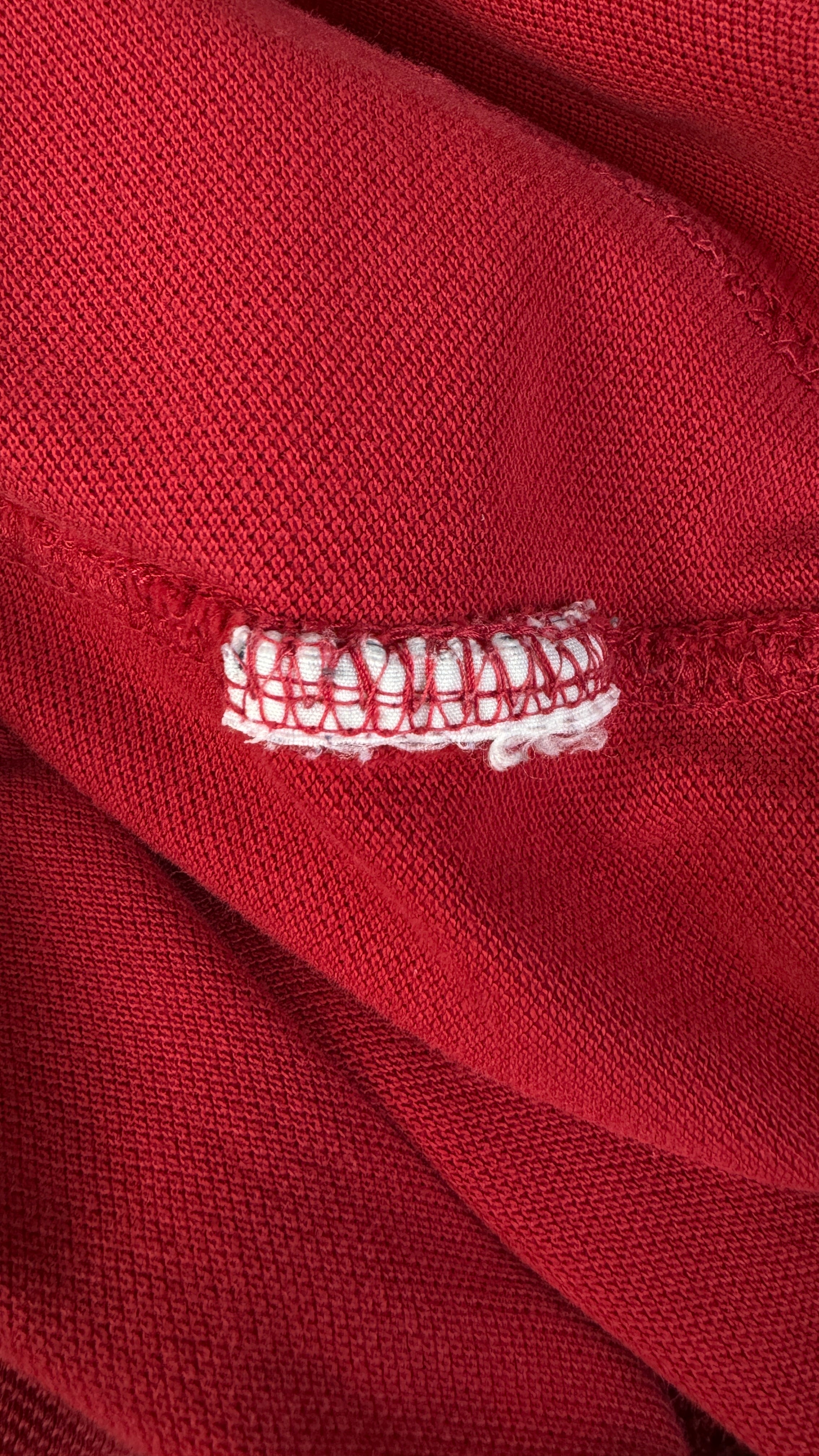 90s Ralph Lauren Poloshirt Big Pony Custom Fit Rot XL