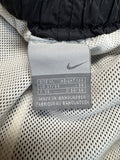 00s Nike Trackpants Off-Center Drawstring Hidden Pocket Schwarz XL