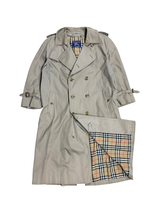90s Burberry Trenchcoat Nova Check Beige 54 long / XL-XXL