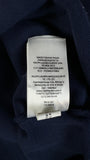 Ralph Lauren Poloshirt Big Pony Crest Logo Custom Slim Fit Dunkelblau XL TG