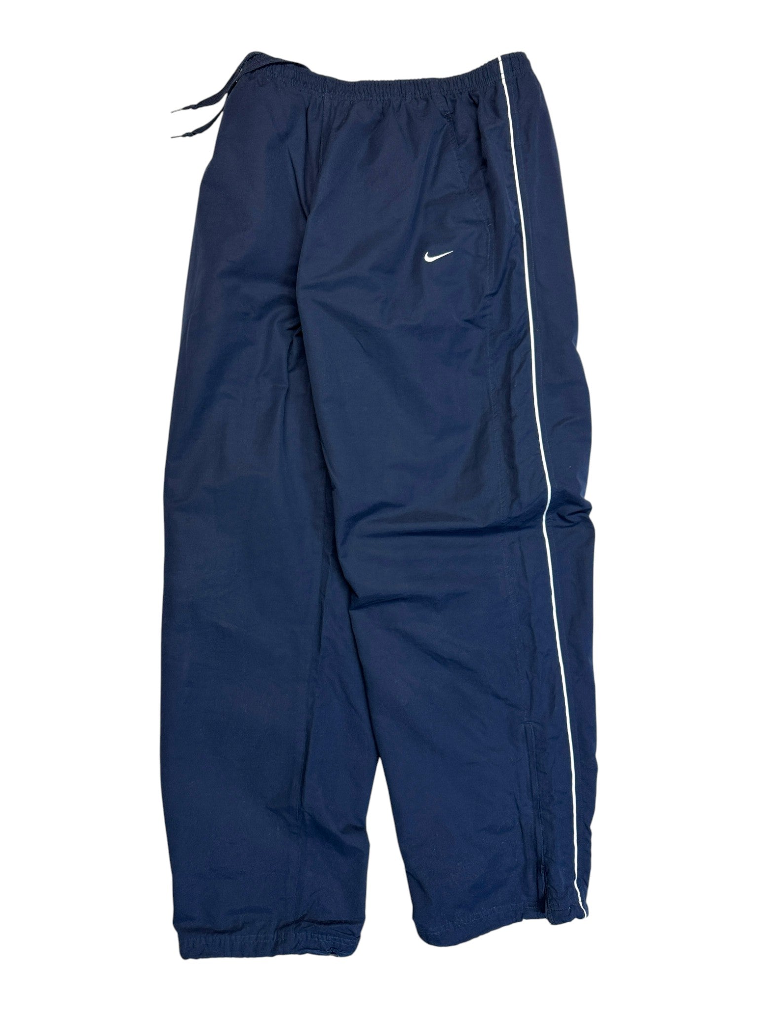 00s Nike Trackpants Back Spellout Dunkelblau XXL