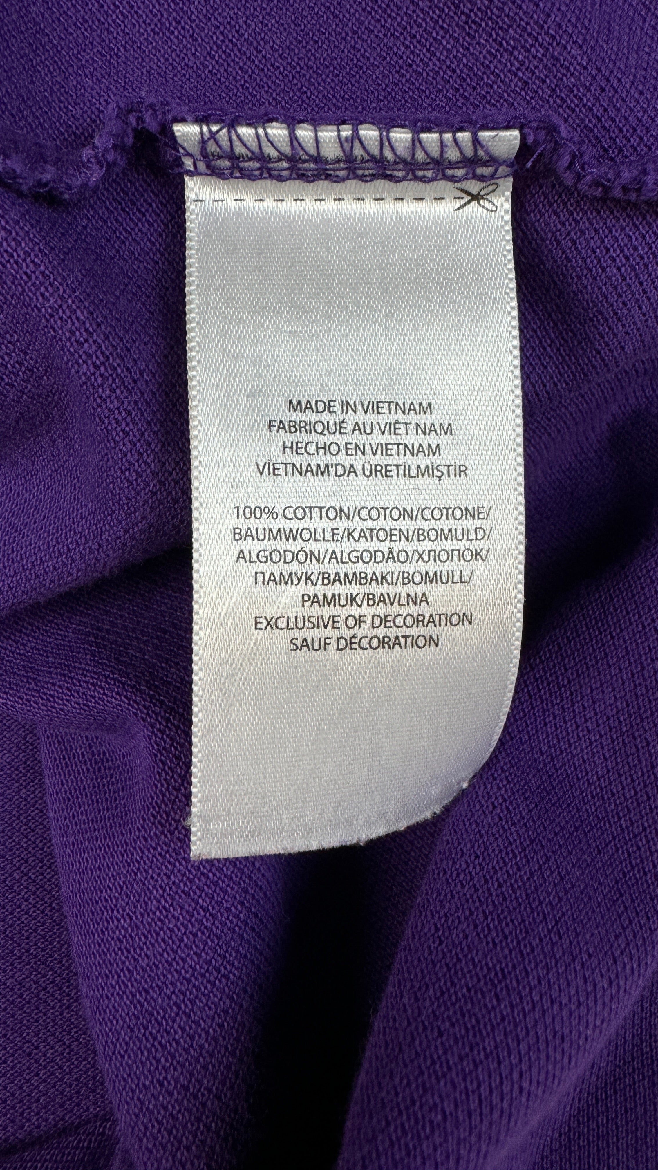 Ralph Lauren Poloshirt Big Pony Custom Slim Fit Lila L