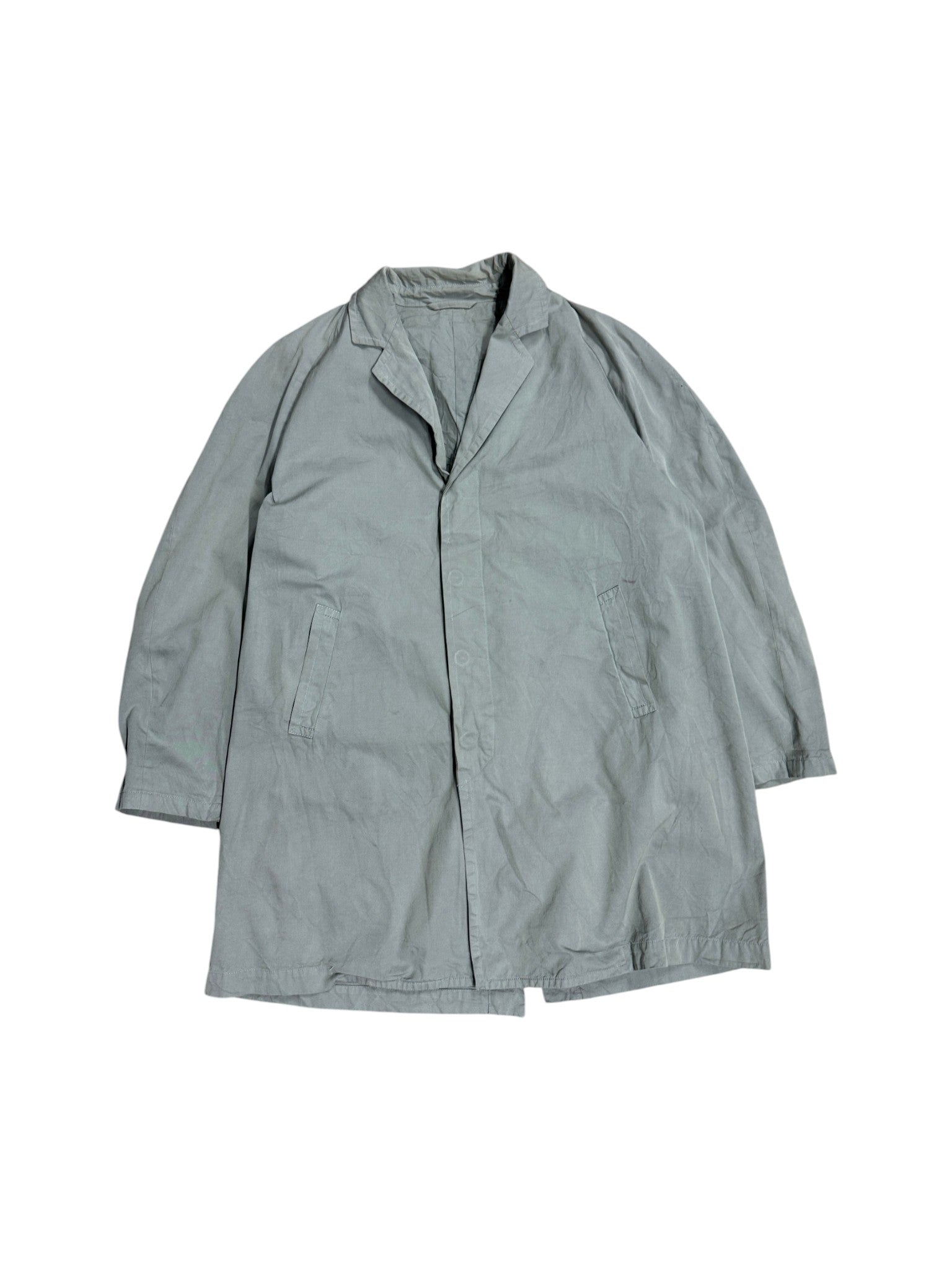 90s Omen Car Coat Grau M - RareRags