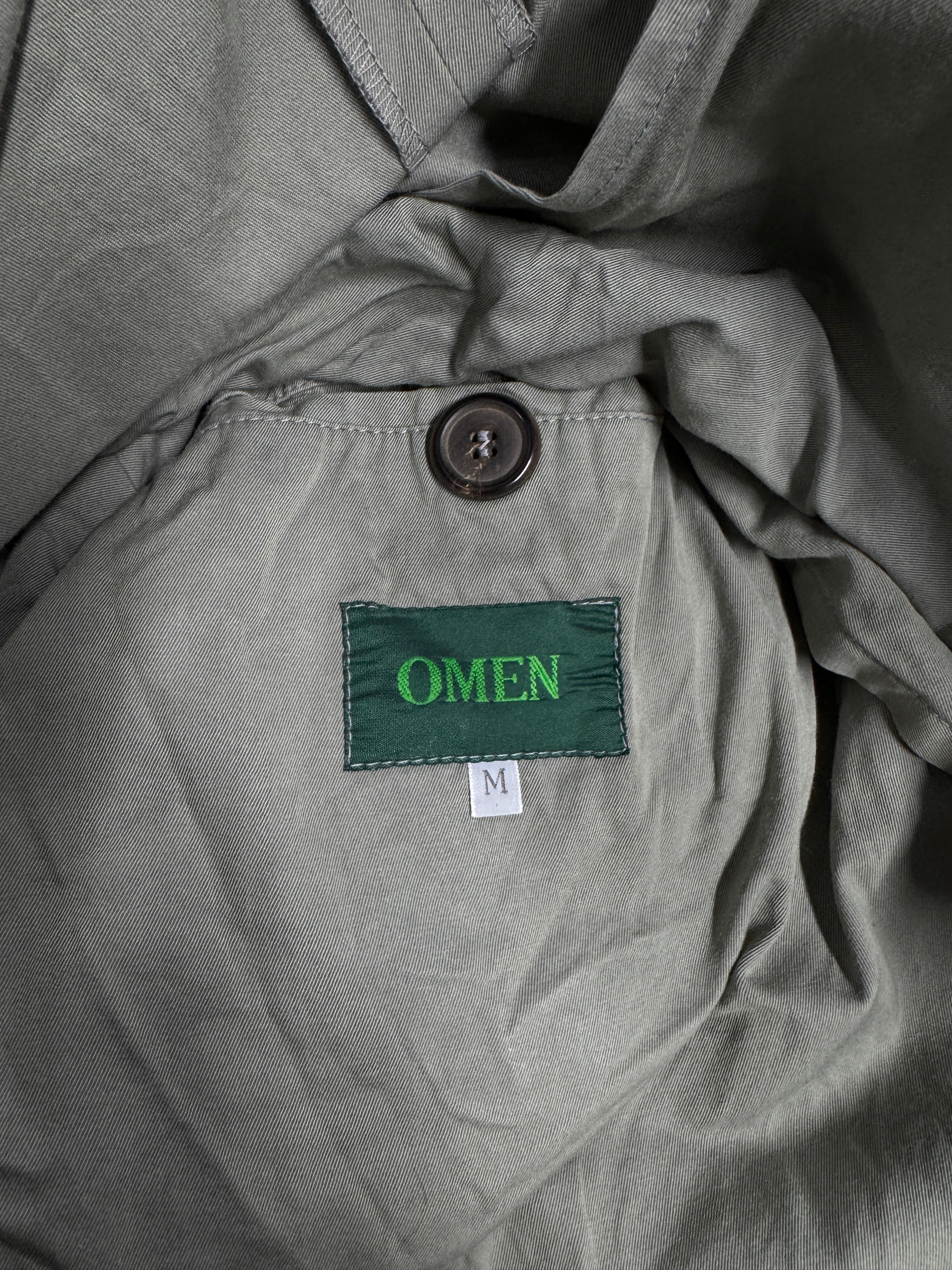 90s Omen Car Coat Grau M - RareRags