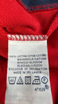 90s Ralph Lauren Poloshirt Big Pony #2 Custom Fit Rot XXL