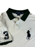 00s Ralph Lauren Poloshirt Big Pony #3 Custom Fit Weiß XL