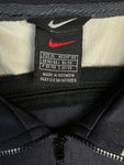 Vintage Nike Poloshirt Grau Weiß XL