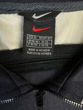 Vintage Nike Poloshirt Grau Weiß XL