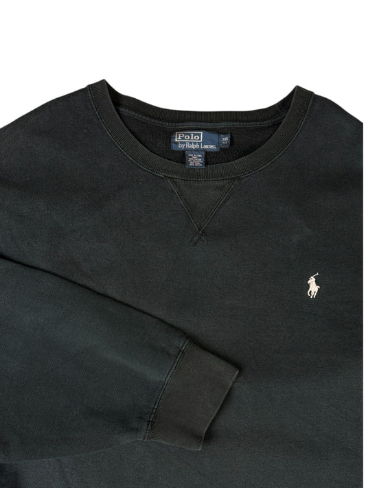 90s Ralph Lauren Sweater Basic Schwarz XXL