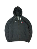 Ralph Lauren Zip-Hoodie Basic Dunkelgrau L