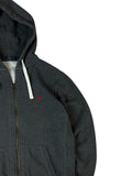 Ralph Lauren Zip-Hoodie Basic Dunkelgrau L